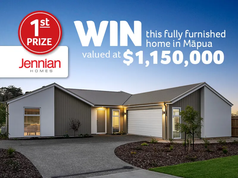 Winning prize of the Heart Foundation Home Lottery 159